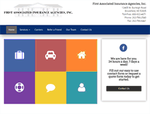 Tablet Screenshot of firstassociated.com